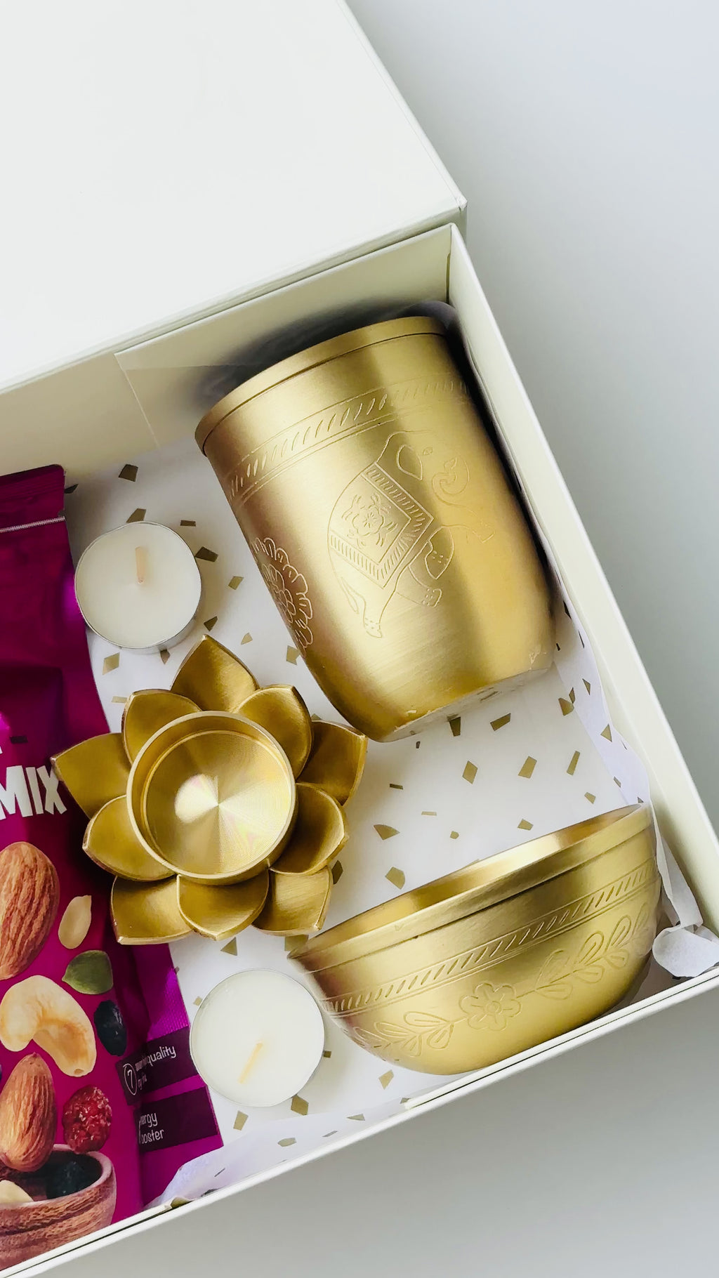 The Royal Brass & Nuts Hamper